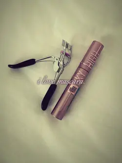 i love mascara 🥹.