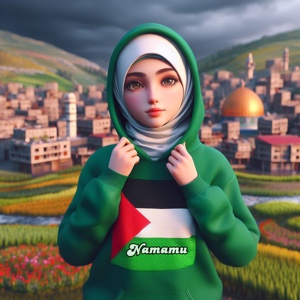 Free Palestine Green