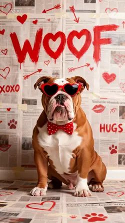 Valentine pet