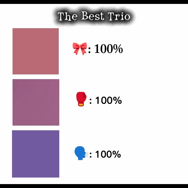 Das beste Trio