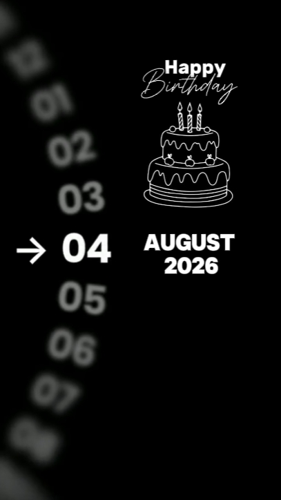 HBD 04 août 