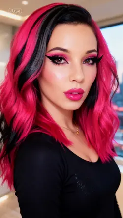 Von Schwarz auf Pink