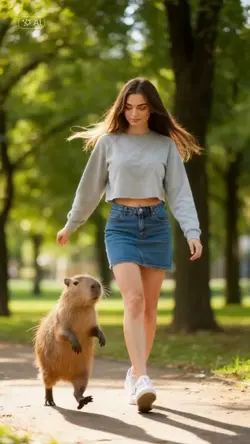 ai run with capybara