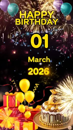 Birthday 01 Mar