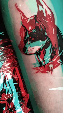 Dog tattoo.🔥 (1รูป)