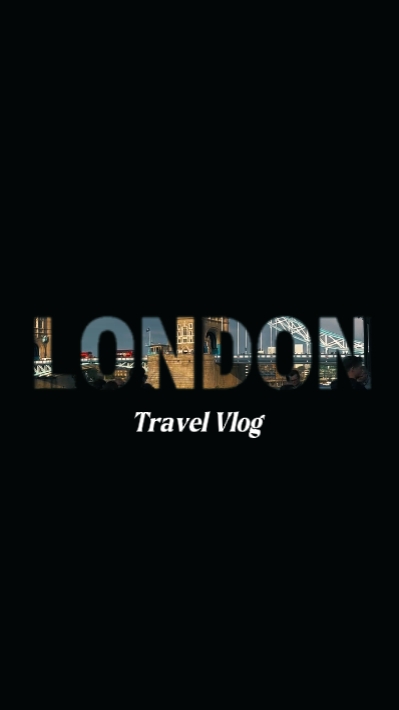 Vlog de voyage à Londres 