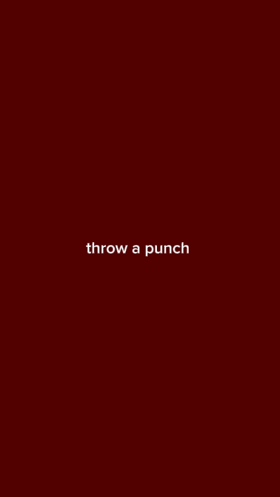 throw a punch 