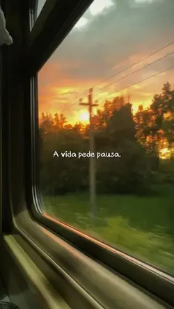 A vida pede pausa