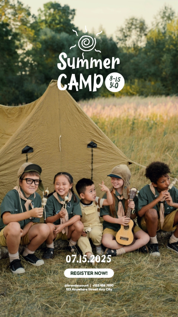 Actividad del campamento de verano