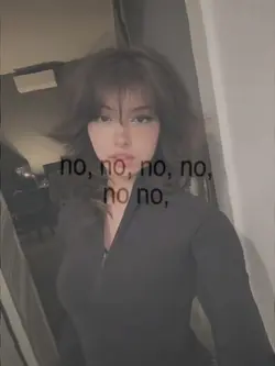 no, no, no just like