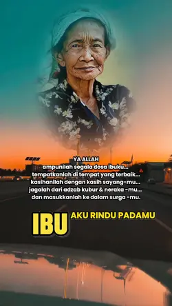 ibu aku rindu