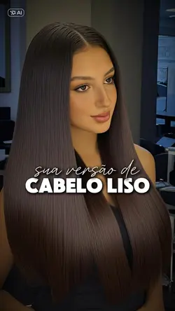 Cabelo liso longo 