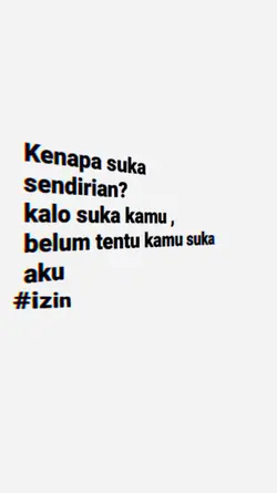 KNP SUKA SENDIRIAN