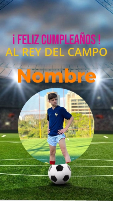 Cumple futbolista