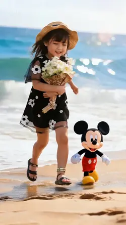 WITH MICKEY MOUSE