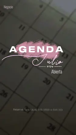 Agenda julio 