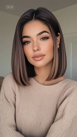 long bob hair