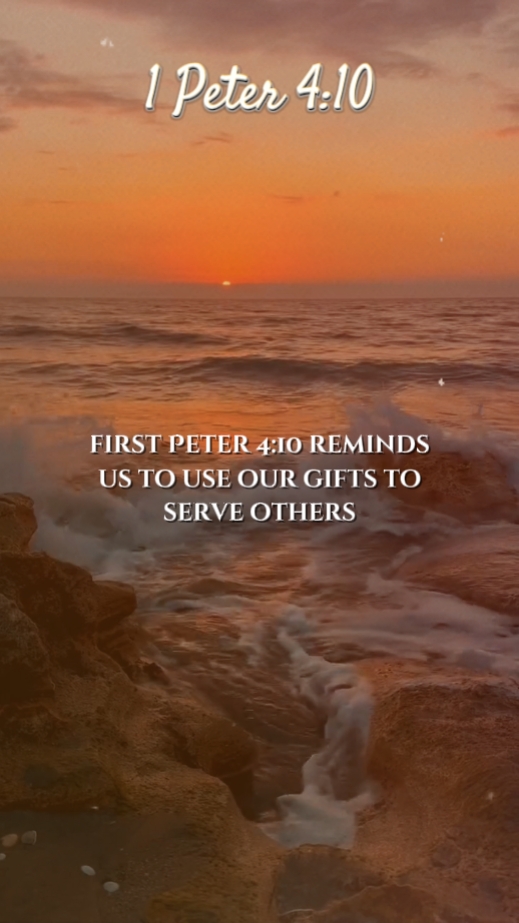 1 Petrus 4: 10