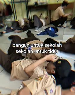 sekolah untuk tidur_