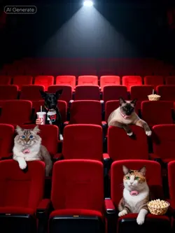 Pets at the movies