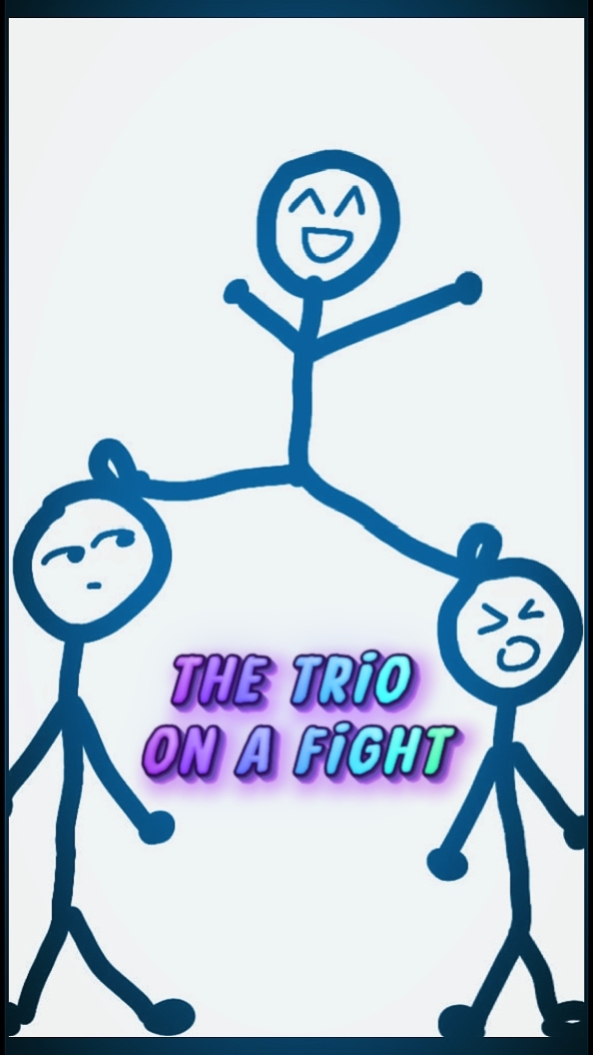 D TRIO ON A FIGHT*