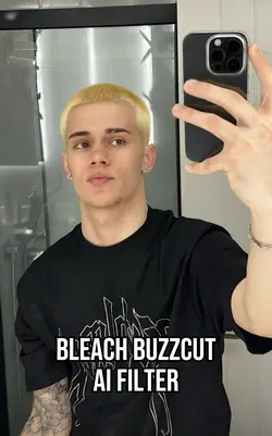 Blonde Buzzcut Ai