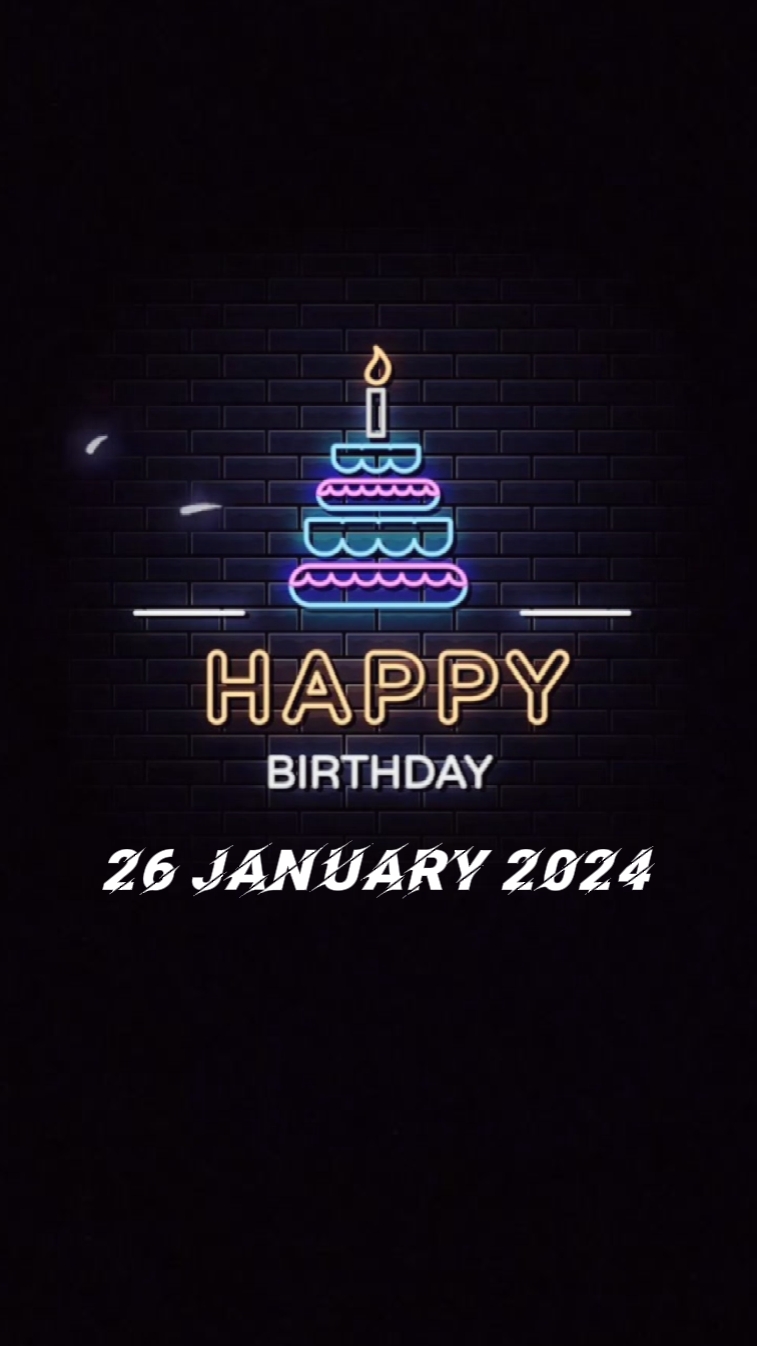 Anniversaire 26 janvier