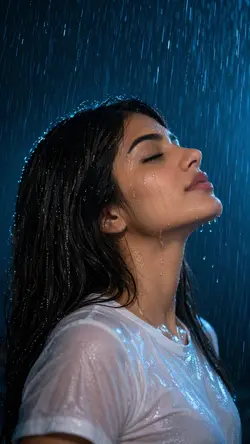 Rain photoshoot