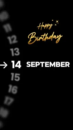 HBD 14 SEPTEMBER