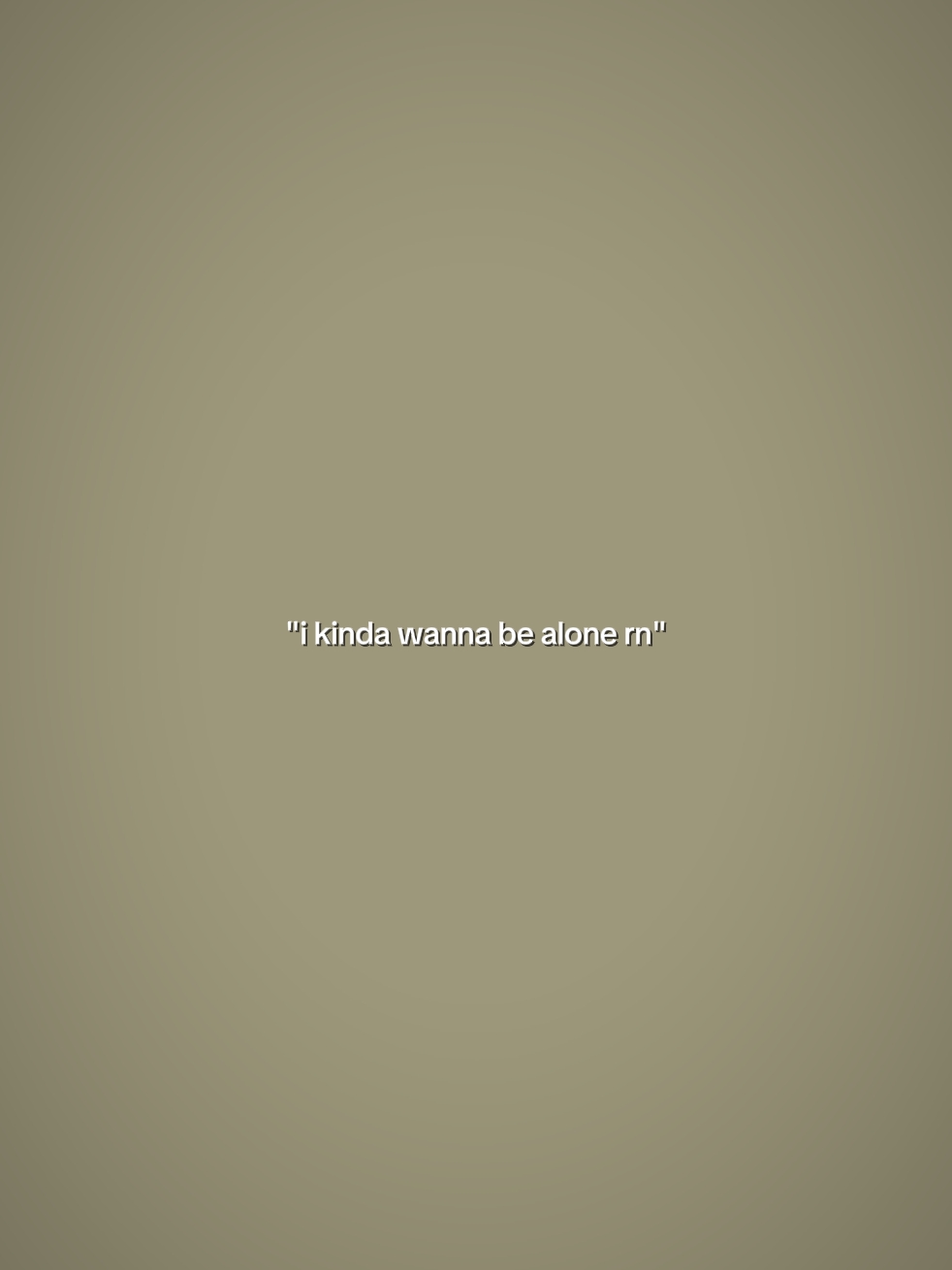 Ikindawannabealone