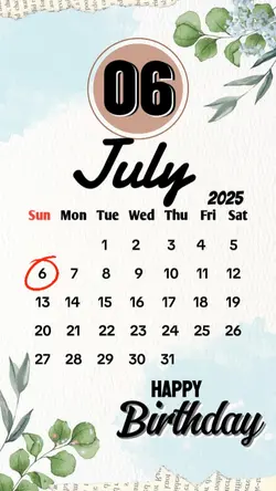 birthday 06 july
