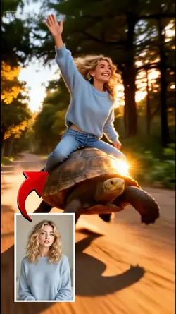 Riding a Turtle Ai