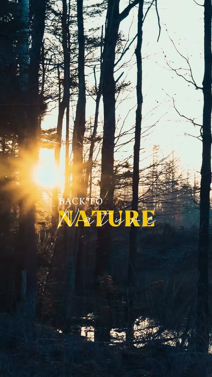 Back to nature 