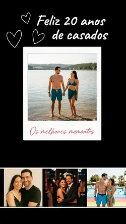 20 anos de casamento