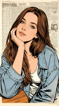 Comic newspaper ai