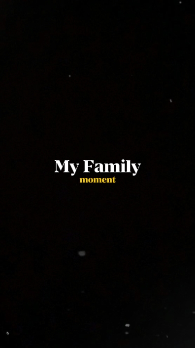 family moment