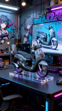 Ai scoopy miniatur 