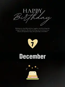 December Birthday 