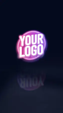 Logo Glitch Reflect