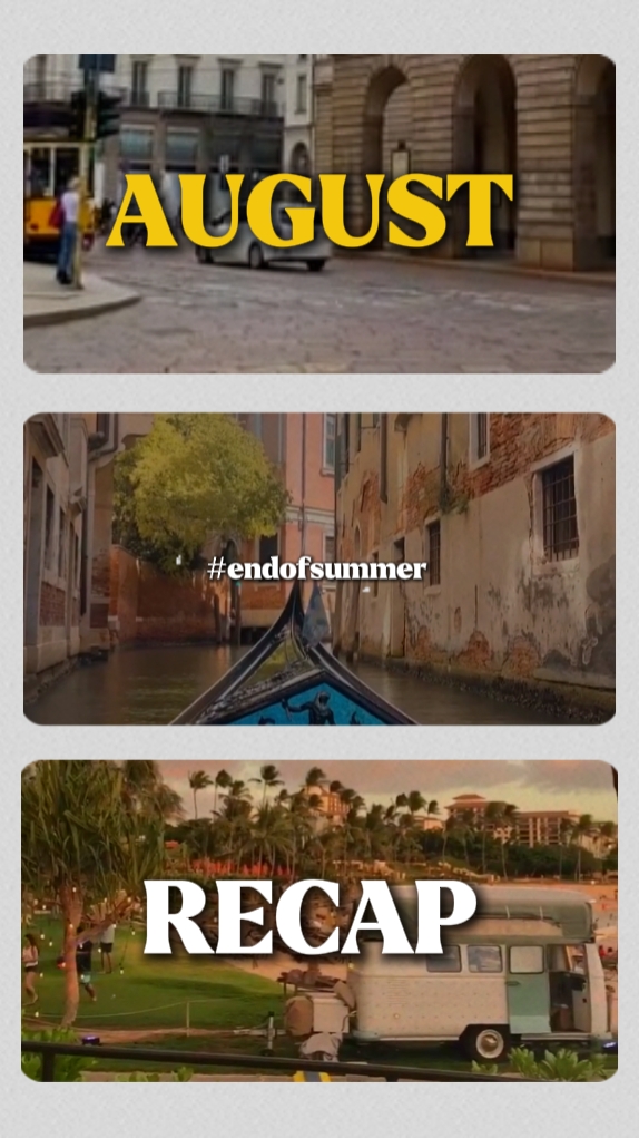 END OF SUMMER 