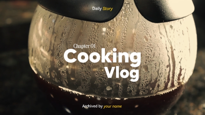 cooking vlog 