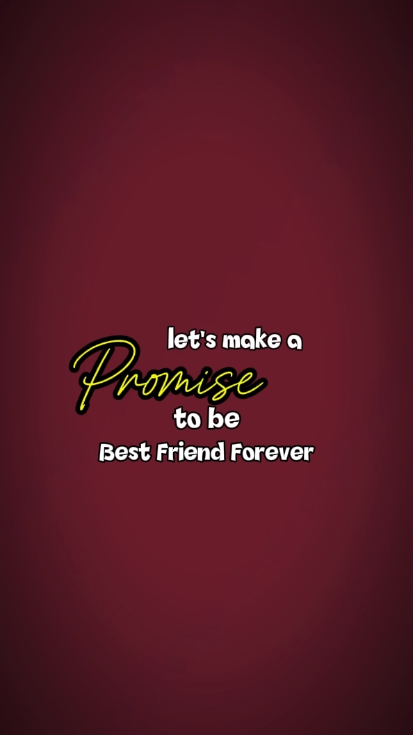 a promise 
