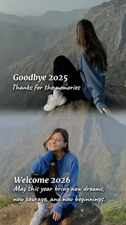 BYE 2025, HELLO 2026