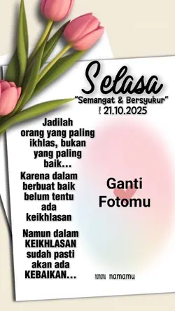 Selasa Story