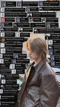 James Arthur Playlis