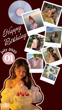 BIRTHDAY 1 JULY 2025