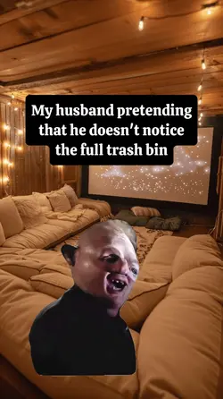 My husband pretendin