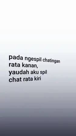 spill chat rata kiri