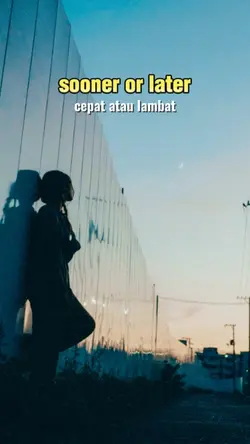 sooner or later