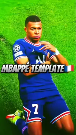 Mbappe template🇫🇷